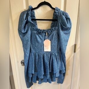 NWT XS SELKIE Boleyn top